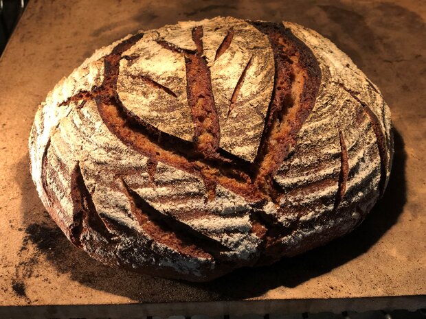 frischer Laib Brot 